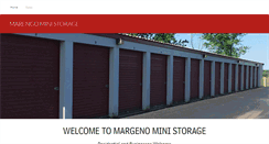 Desktop Screenshot of marengoministorage.com